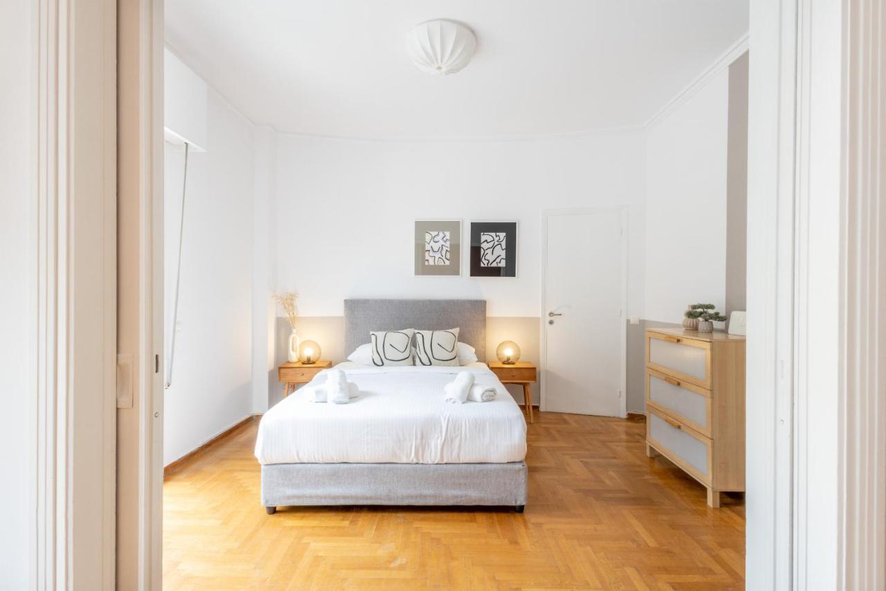 Spacious High-Ceiling 2-Bedroom By Acropolis Museum Athens Exterior photo